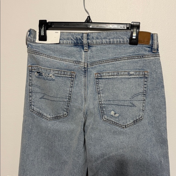 American Eagle AE Strigid Ripped High-Waisted Stovepipe Jeans NWT - Picture 7 of 10